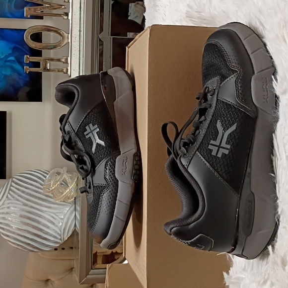 KURU Shoes - Kuru Quantum 2 Jet Black Plantar Fascitis Orthopedic Support Walking Work Shoe 6